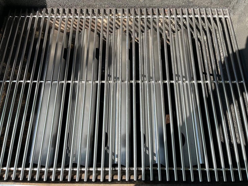 PETKAO 66802 Genesis II GS4 Grill Grates for Weber 3 Burner Genesis 2 GS4 Grill Parts Replacement Weber Genesis II/II LX 300 SER II E310 E315 Accessories 66095 Genesis 300 (2022 YRS) Stainless Steel 18.8''L - Image 5